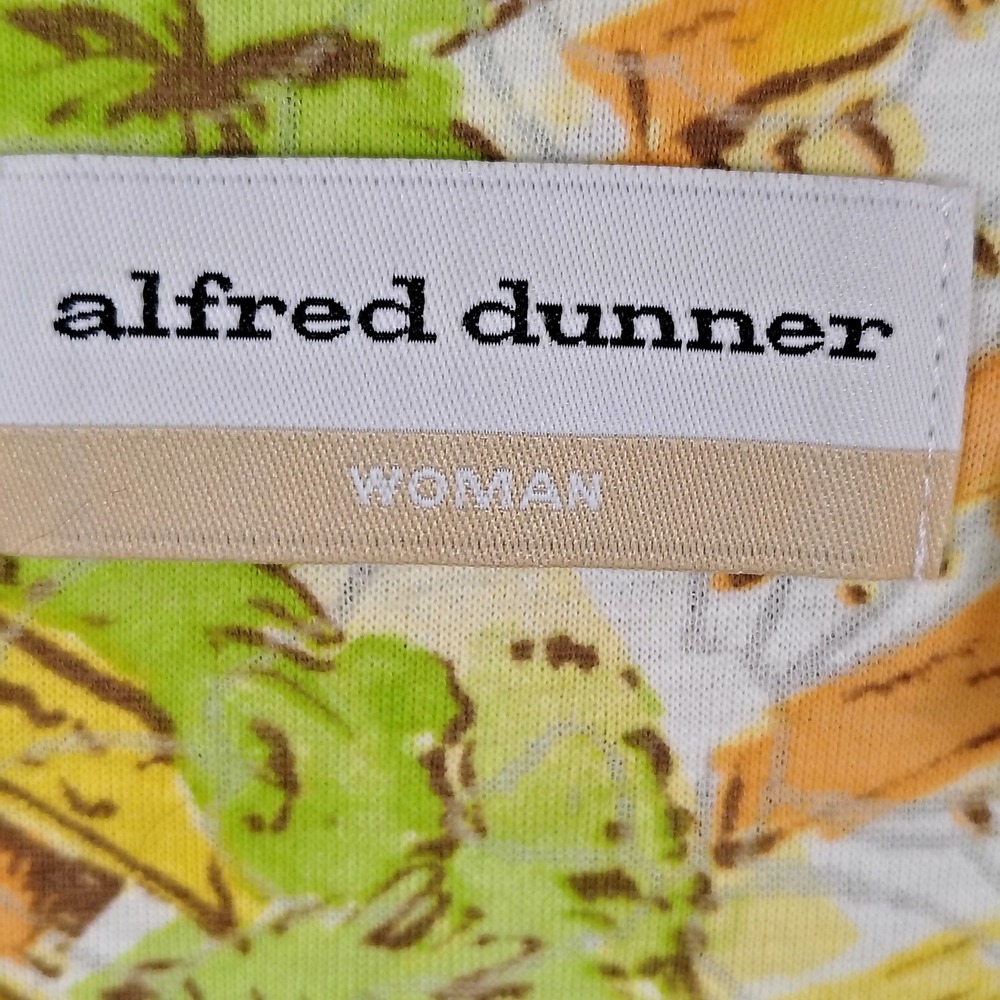 NWT Alfred Dunner Womens 1X Fresh Picked V-Neck Top Tropical Sequin Coastal 1X - Picture 5 of 10